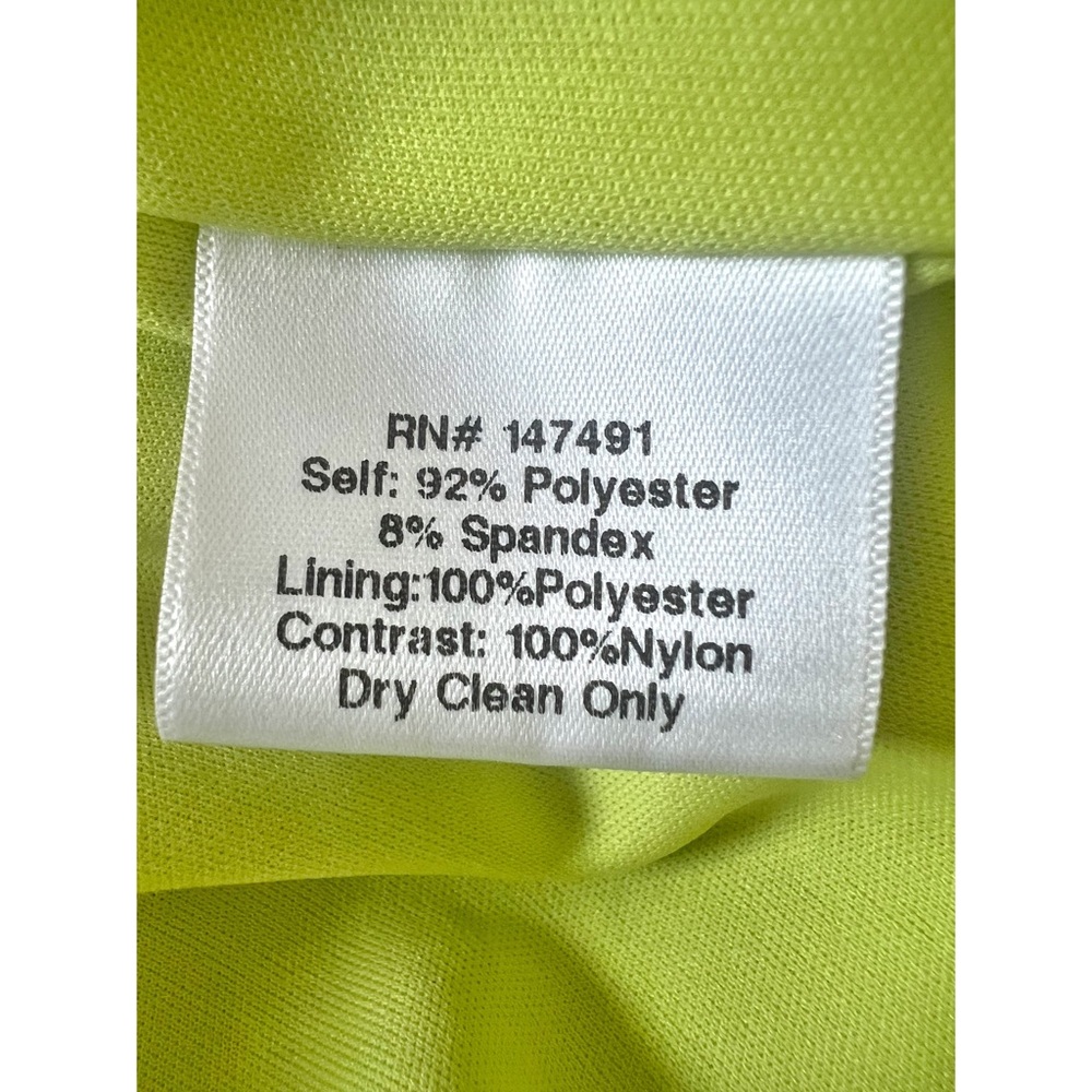 Katie May x Revolve A Cut Above Gown in Green Chartreuse Size XS - Picture 6 of 10